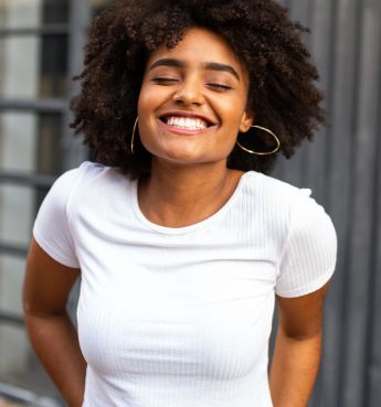 Photo of Woman Wearing White Shirt